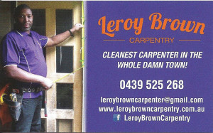 Leroy's new cards front