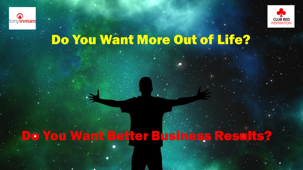 Improve your life with this Blast Off Your Business Workshop from Tony Inman